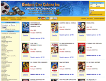 Tablet Screenshot of cinematecacubana.com